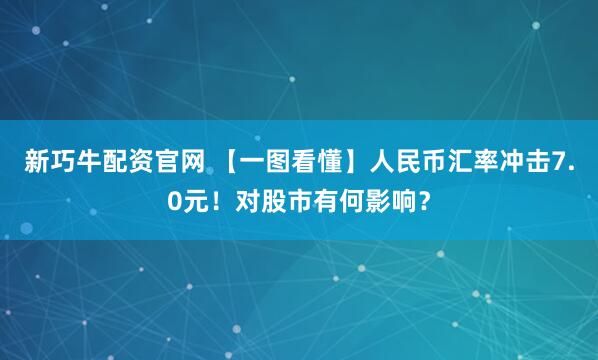 新巧牛配资官网 【一图看懂】人民币汇率冲击7.0元！对股市有何影响？
