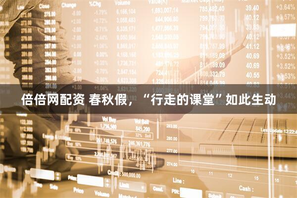 倍倍网配资 春秋假，“行走的课堂”如此生动